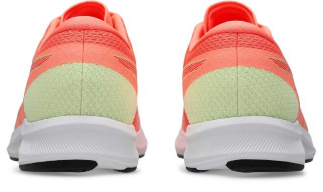 asics アシックス LYTERACER 6 SUN CORAL/SAFETY YELLOW 23.5 1012B764