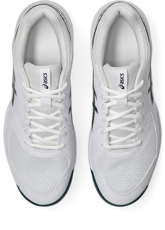 asics アシックス GEL-DEDICATE 8 WHITE/SAXON GREEN 25.5 1041A410 104 | スポーツ アウトドア 靴 快適 軽量 安定性 クッション性 練習 トレーニング 競技 試合 学生 大人 メンズ ジュニア テニス 大きめサイズ 通気性 オールコート用 ハードコート_5