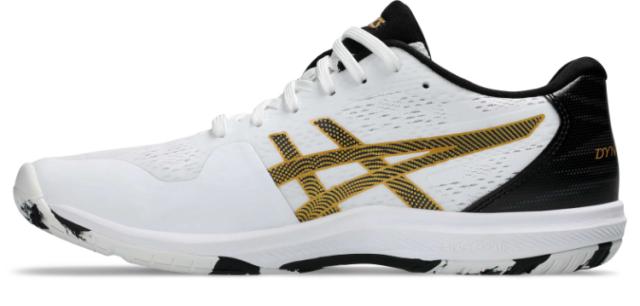 asics アシックス DYNAFEATHER WHITE/BLACK 25.5 1073A064 101 | スポーツ ウェア 靴 シューズ スニーカー クッション性 柔軟性 通気性 反発性 軽量 屋内スポーツ インドアスポーツ 卓球 トレーニング 練習_3