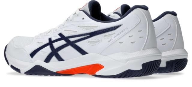 asics アシックス GEL-ROCKET 11 WHITE/INDIGO FOG 27 1073A065 104