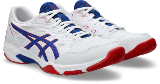 asics アシックス GEL-ROCKET 11 WHITE/ASICS BLUE 26.5 1073A065 105
