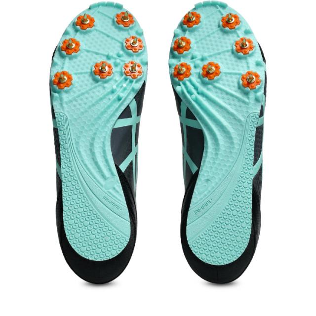 みんとです asics アシックス EFFORT 13 BLACK/ILLUMINATE MINT 27 1093A167