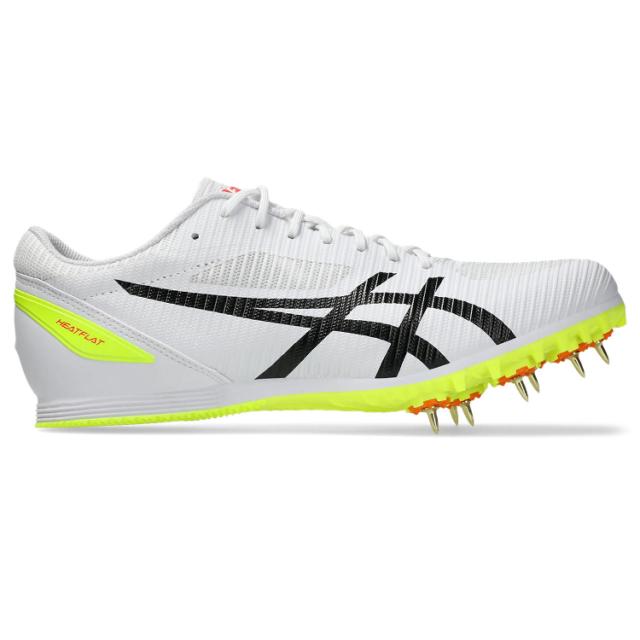 asics アシックス HEATFLAT 12 WHITE/SAFETY YELLOW 26 1093A195