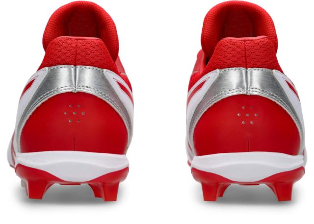 asics アシックス NEOCONNECT WHITE/RED 25.5 1123A054 101 | スポーツ