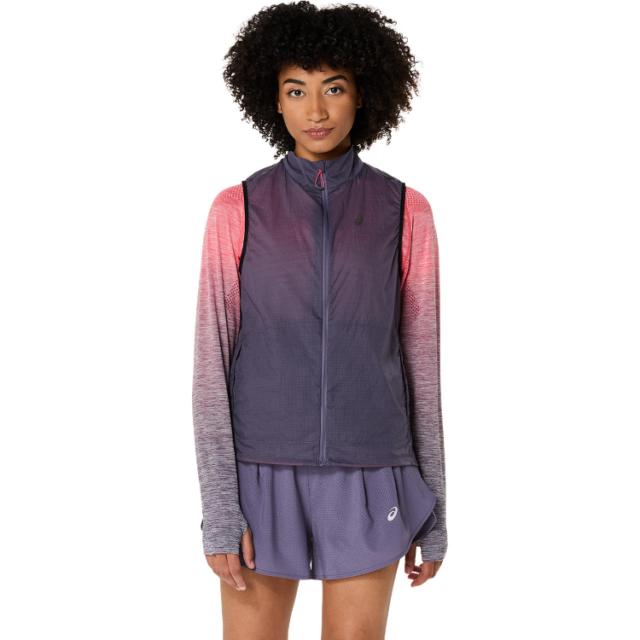 asics アシックスRUNパッカブルランベスト Gパープル XS 2012C974 500 | スポーツウェア トップス ノースリーブ スリーブレス タンクトップ 軽量 防寒 防風 ランニングウェア マラソン トレーニング ランニング 練習