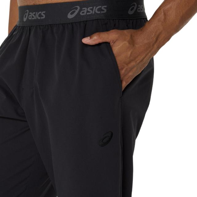 asics アシックス ダブルウィーブパンツ PERFORMANCE BLACK L 2031E907