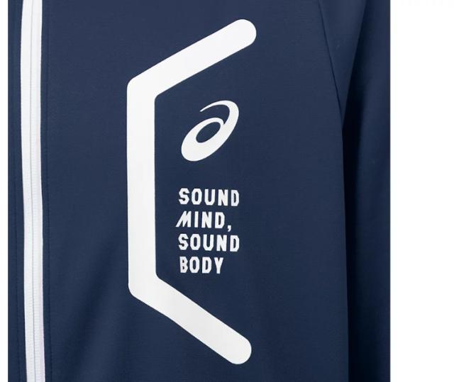 asics アシックス ドライTRスリムジヤケツトRE アシックスブルー 3XL