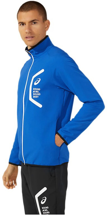 asics アシックス TEAM HEX DRY CROSS JACKET アシックスブルー XL