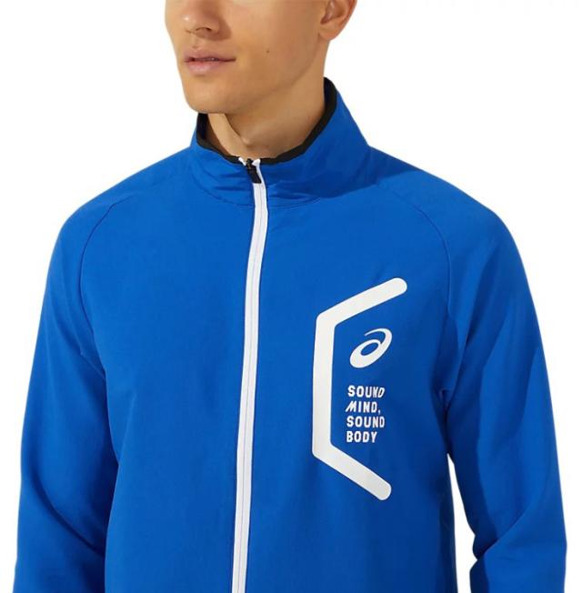 asics アシックス TEAM HEX DRY CROSS JACKET アシックスブルー XL