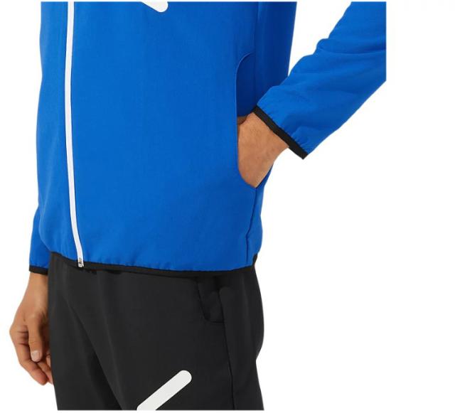 asics アシックス TEAM HEX DRY CROSS JACKET アシックスブルー XL