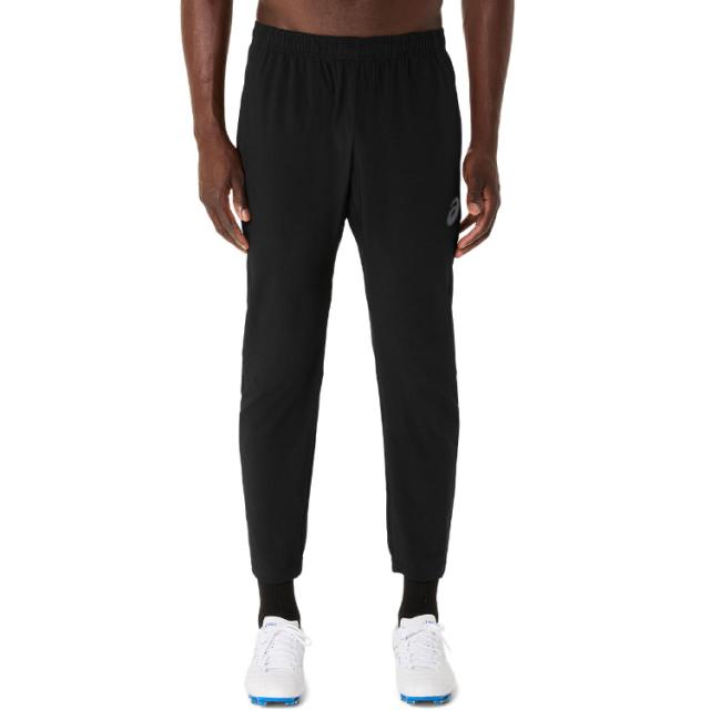 asics アシックス STRETCH WOVEN SLIM PANTS PERFORMANC S 2101A299 1 | スポーツウェア ボトムス パンツ ロング丈 ロングパンツ ストレッチ性 伸縮性 リサイクル素材 サッカーウェア サッカー フットサル トレーニング メンズ 練習