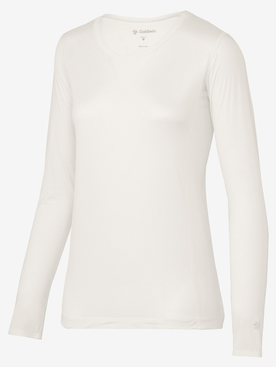 C3fit シースリーフィット IMPT BRZ LG TIGHTS ホワイト 2 GCW65102 W | スポーツ用品 スポーツウェア スポーツウエア フィットネス トレーニング 運動 ボディウエア アンダーウエア スポーツ インナー 長袖 トップス 丸首 レディース ランニング ジョギング