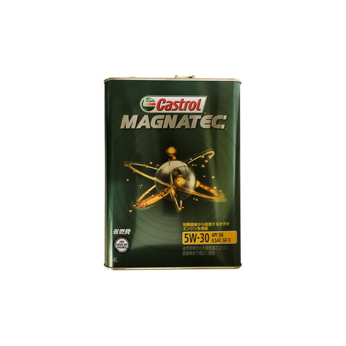 【新品未開封】CASTROL カストロール マグナテック 5w-30 4ℓ×1 カストロールエンジンオイルMAGNATEC 5W-30 API SP 20L4輪ガソリン車