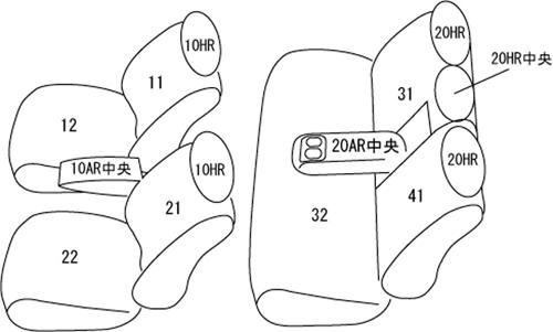 CLAZZIO クラッツィオ リアルレザー シートカバー スバル WRX S4 VAG H26(2014)/8〜H29(2017)/7 EF-8003 | 車 シート カバー 保護 カーシート 汚れ 防止 対策 DIY_3