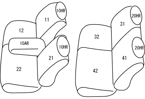 CLAZZIO クラッツィオ カスタムオーダー シートカバー ホンダ モビリオ スパイク GK1 / GK2 H14(2002)/9〜H17(2005)/11 EH-0360 | 車 シート カバー 保護 カーシート 汚れ 防止 対策 DIY の通販は