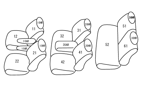 CLAZZIO クラッツィオ カスタムオーダー シートカバー ホンダ