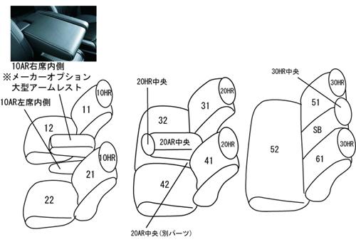 CLAZZIO クラッツィオ ウルトラスエード シートカバー ホンダ オデッセイ RC2 H29(2017)/12〜R2(2020)/10 EH-2545 | 車 シート カバー 保護 カーシート 汚れ 防止 対策 DIY_5