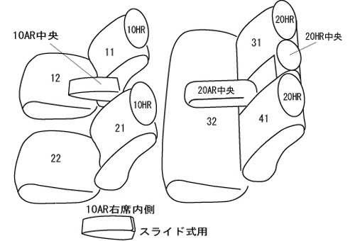 CLAZZIO クラッツィオ ライン シートカバー トヨタ カローラ フィールダー NKE165G H25(2013)/8〜仕様変更 ET-1011 | 車 シート カバー