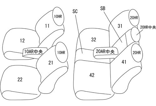 CLAZZIO クラッツィオ カスタムオーダー シートカバー マツダ CX-5 KEEFW / KE5AW / KE2FW / KE2AW H27(2015)/1〜H29(2017)/1 EZ-0727 | 車 シート カバー 保護 カーシート 汚れ 防止 対策 DIY の通販は