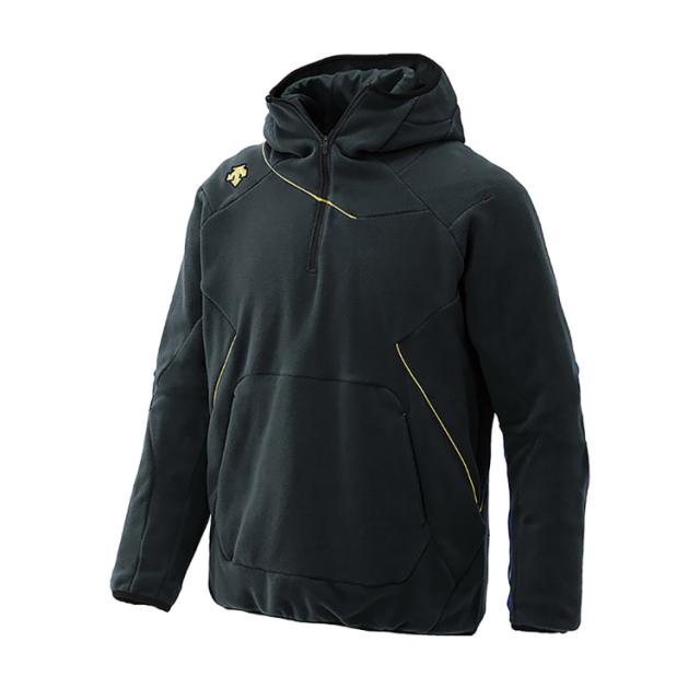 DESCENTE デサント フリースジャケット ブラックxSゴールド XOサイズ DBX-2360C BLK | スポーツ スポーツ用品 野球 ベースボール ベースボールウェア トレーニングウェア アウター フリースジャケット フリース 保温性 起毛素材 高機能 ブラック ゴールド XO