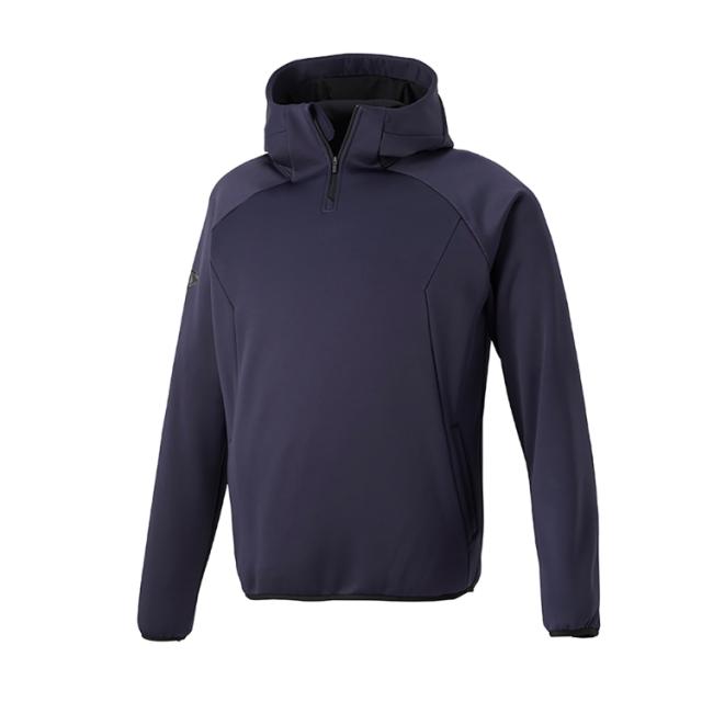DESCENTE デサント バリアフリース Dネイビー Sサイズ DBX-2761B DNVY | スポーツ スポーツ用品 野球 ベースボール ベースボールウェア トレーニングウェア アウター バリアフリース フリース 裏起毛 保湿性 ストレッチ性 はっ水 ネイビー S シンプル
