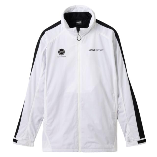 DESCENTE デサント HEATNAVIブラッシュド スタンドジャケット ホワイトxブラック L ST4FWB35M WHBK | スポーツ ウェア ウエア アウター ジャケット ウインドブレーカー ユニセックス 男女兼用 メンズ 防寒 防風 寒さ対策 スポーツウェア アウトドアの通販は