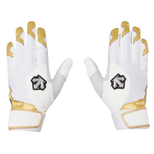 DESCENTE デサント 羊革バッティンググラブ（両手用） ホワイトｘゴールド L DB5SGV00M WHGD | スポーツ スポーツウェア 野球 ソフトボール バッティンググローブ 手袋 両手用 野球グッズ 野球用具 野球道具 硬式野球 軟式野球の通販は 8,971円