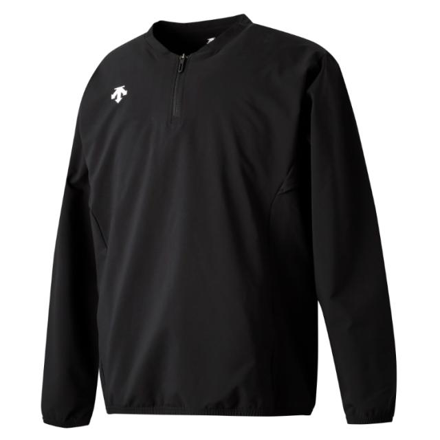 DESCENTE デサント 長袖 ストレッチジャケット ブラック M DB5SJK42M BK00 | スポーツ スポーツウェア 野球 ソフトボール 半袖 ストレッチジャケット メンズ 野球ウェア 野球グッズ 野球用具 野球道具 硬式野球 軟式野球