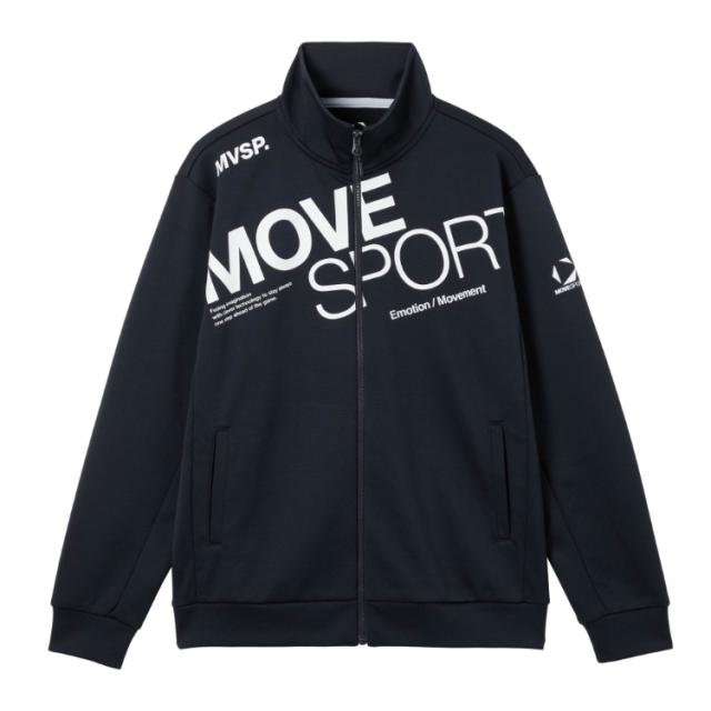 DESCENTE デサント 【ＡＣＴＩＶＥ ＳＵＩＴＳ】鹿の子ジャージ ジャケット ネイビー L ST5FJG10M NV00 | スポーツ ファッション ボトムス パンツ ズボン ロングパンツ ロング丈 ジャージ ストレッチ性 伸縮性 吸汗 UVカット 紫外線対策 トレーニング スポーツウェア