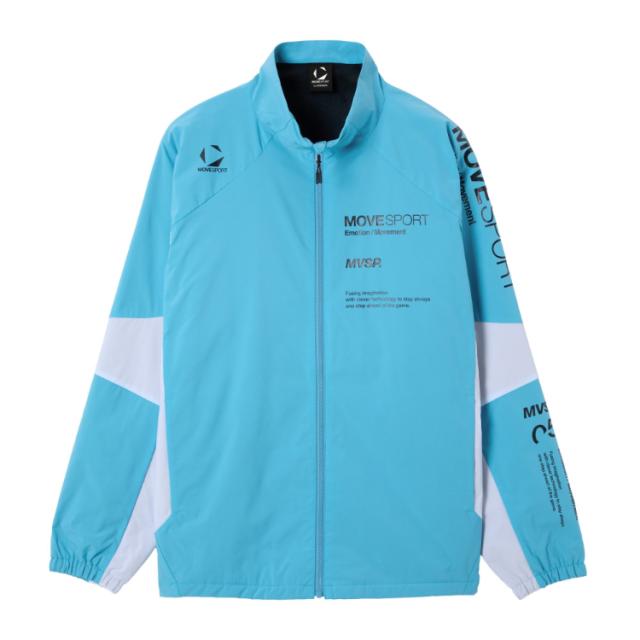 DESCENTE デサント ＨＥＡＴＮＡＶＩブラッシュド スタンドジャケット ブルー O ST5FWB31M BL00 | ウィンドブレーカー ジャケット スポーツウェア スポーツウエア アウター 上着 長袖 保温 はっ水 トレーニング スポーツ 運動 普段使い 快適性 ランニング ウォーキング