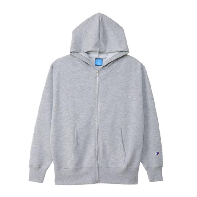 HANES ヘインズ ZIP HOODED SWEAT オックスフォードグレー Mサイズ C3-XS160 70 | メンズ トップス パーカー フルジップ スウェット リサイクル ロゴ 刺繍 HANES ヘインズ ZIP HOODED SWEAT オックスフォードグレー M