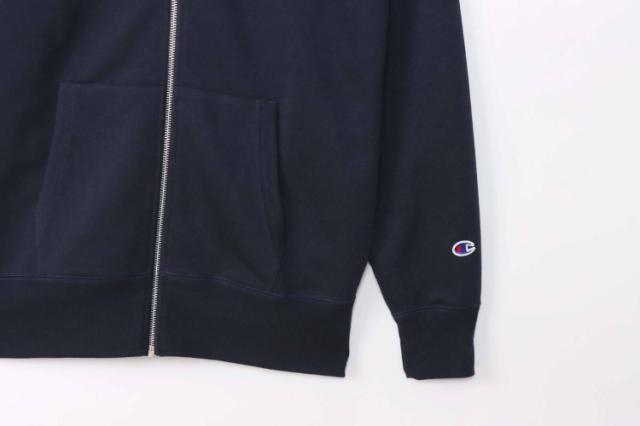 HANES ヘインズ ZIP HOODED SWEAT ネイビー Mサイズ C3-XS160 370 | メンズ トップス パーカー フルジップ スウェット リサイクル ロゴ 刺繍 ネイビー シンプル HANES ヘインズ ZIP HOODED SWEAT ネイビー Mサイズ C3-XS160