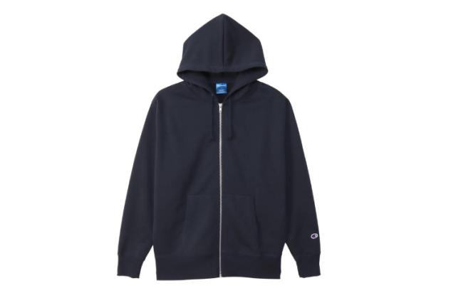 HANES ヘインズ ZIP HOODED SWEAT ネイビー Mサイズ C3-XS160
