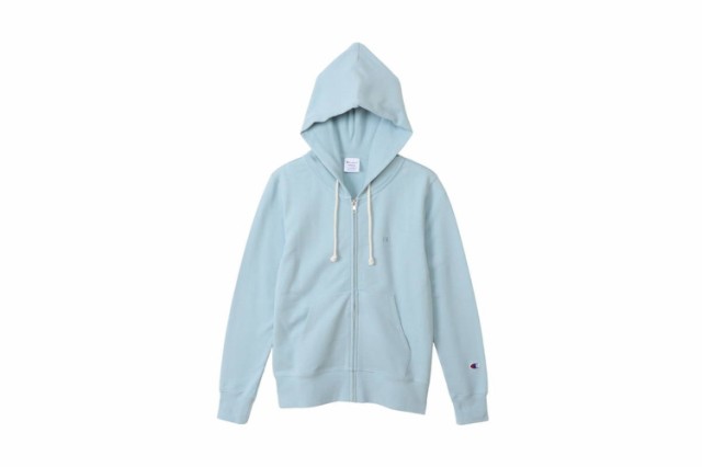 HANES ヘインズ ZIP HOODED SWEAT ライトブルー Mサイズ CW-T109 322