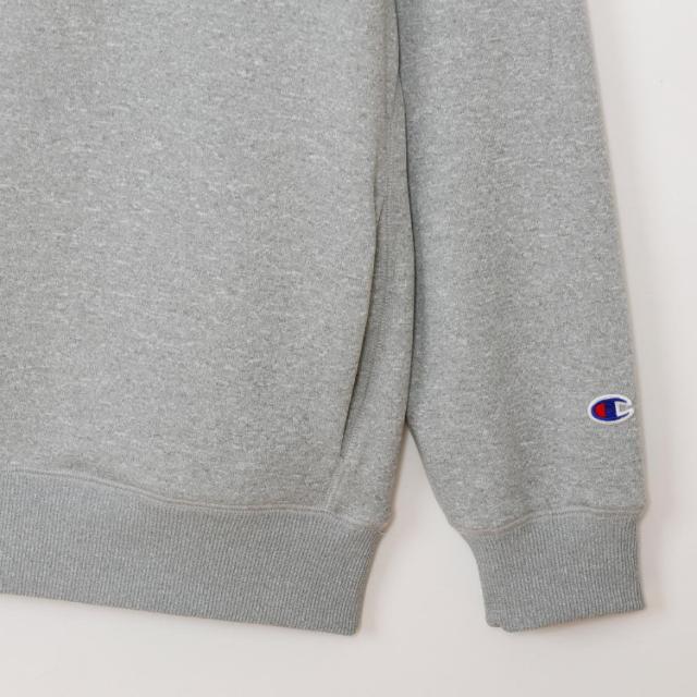 Champion チャンピオン TWT HOODED オックスフォードグレー M C3-CS113 70 | ファッション メンズファッション トップス パーカー フーディ フーデッドスウェット 吸汗速乾 裏毛 スポーツ チームウェア アウトドア ロゴ 刺繍 シンプル ベーシック おしゃれ 秋冬服_5