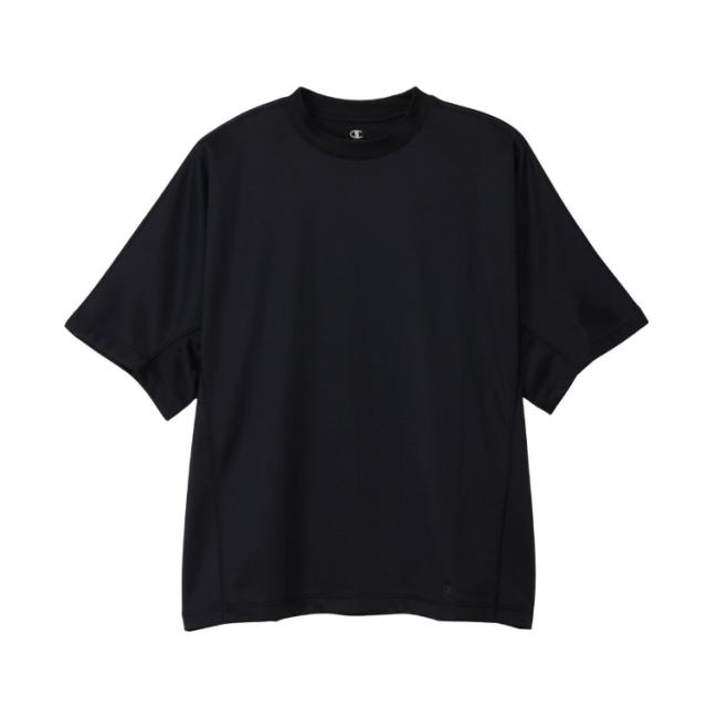 Champion チャンピオン SHORT SLEEVE ブラック XL C3-CS390 90 | ファッション メンズファッション レディース ユニセックス 男女兼用 ショートスリーブTシャツ リラックスシルエット 丸首 血行促進 疲労軽減 リカバリーウェア ベーシック カジュアル