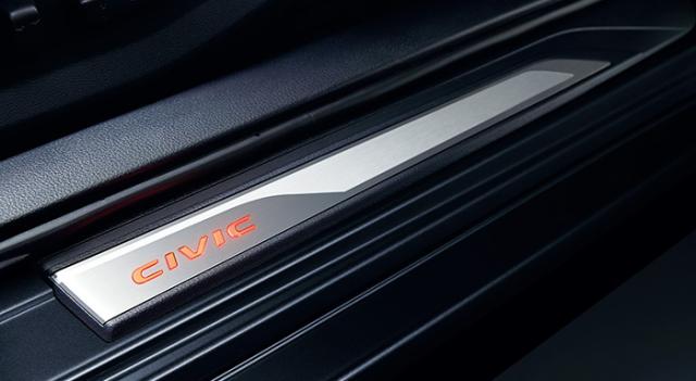 HONDA ホンダ 純正 サイドステップガーニッシュ LEDレッドイルミネーション 08E12-TEA-000B | CIVIC SEDAN シビック セダン FC1 HATCHBACK ハッチバック FK7 honda純正 ホンダ純正 サイドステップ ガーニッシュ イルミネーション イルミ 光 LED ライトアップ 取り付け