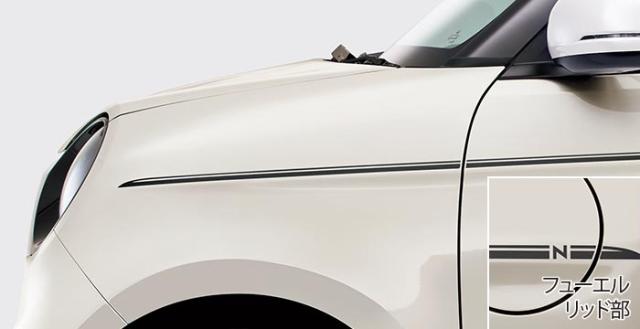 HONDA ホンダ 純正 デカール ピンストライプ ブラック 08F30-T4G-C00H | honda純正 ホンダ純正 NONE N-ONE Nワン エヌワン JG3 JG4 ステッカー おしゃれ エクステリア 車用品 カー用品 車 部品 外装 パーツ ポイント消化
