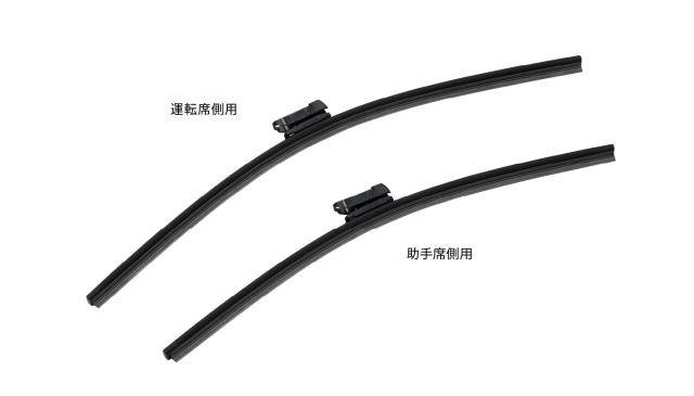 HONDA ホンダ 純正 ワイパーブレードセット（スノータイプ） 運転席側用＋助手席側用のセット 08T22-36W-000 | HONDA純正 ホンダ純正 PRELUDE プレリュード BF1 ワイパー ブレード 交換 消耗品 ビビリ音低減 クリア視界 メンテナンス DIY 取り付け 車 部品
