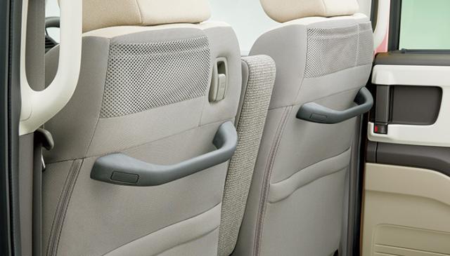 HONDA シートバックグリップ ブラック 運転席側用 08U95-TTA-A10 | シートバック グリップ 安心 車 N-BOX NBOX N-WGN NWGN JF3 JF4
