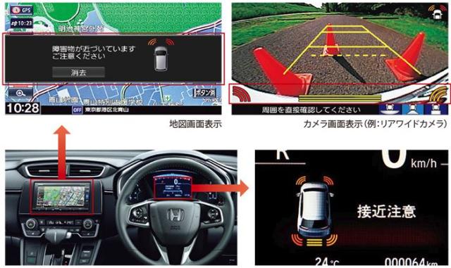 HONDA ホンダ 純正 CR-V コーナーセンサー 標準バンパー用 ブラック  