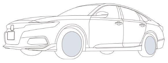 HONDA ホンダ 純正 18インチ アルミホイール MS-042 8J PCD114.3mm