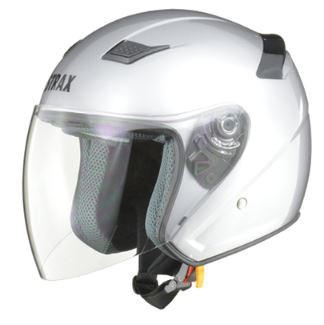 LEAD リード工業 STRAX SJ-8 ジェットヘルメット シルバー LLサイズ