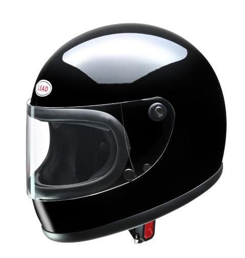 LEAD リード工業 RX-200R リバイバル フルフェイスヘルメット ブラック | フルフェイス ヘルメット ヘルメ かっこいい バイク おしゃれ 原付 シールド インナー 人気 ワンタッチ 交換 全排気量 リード バイク用品 内装 通勤 通学 シンプル 二輪 ポイント消化