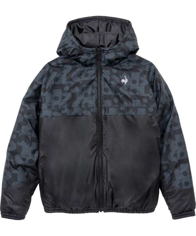 le coq sportif ルコック 中わたウィンドブレーカー ジャケット ブラック O QMWWJF31 BK | 衣類 服 ウエア アウター 長袖 ロングスリーブ