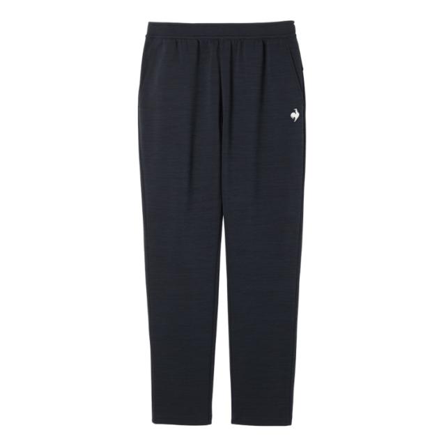 le coq sportif ルコック アクティブスウェット エアスタイリッシュパンツ ネイビー L LT5FPZ40L NV00 | スポーツ用品 ウェア ファッション パンツ ロングパンツ テーパード 女性用 レディース シンプル ベーシック ランニング ウォーキング トレーニング 吸汗 ストレッチ