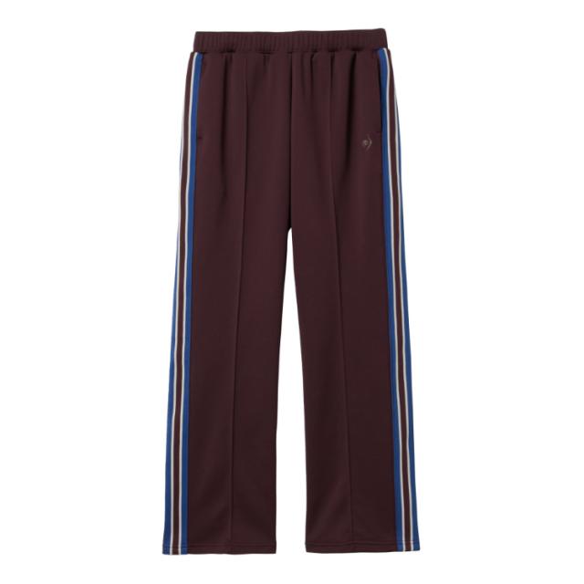 le coq sportif ルコック ヘランカヴィンテージカノコジャージパンツ ワインレッド S LU5FPZ10L WR00 | スポーツ用品 ウェア ファッション ボトムス パンツ ロングパンツ ジャージ ビンテージ感 女性用 レディース ストレートシルエット スポーツ 運動 日常 吸汗 ストレッチ