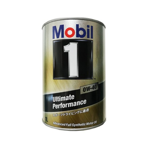 Mobil1 モービル1 エンジンオイル 0W-40 SN 1L 缶 | 0W40 1L 1リットル