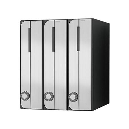 NASTA ナスタ ポスト D-ALL 3戸 静音大型ダイヤル錠 ステンレスヘアーライン 360×300×317.3 KS-MB3002PU-3-LT-S | KS-MB3002PU シリーズ メール便 はがき DM パンフレット カタログ 回覧板 郵便受け 郵便ポスト 新聞受け 玄関ポスト メールボックス おしゃれ シンプルの通販は 37,587円