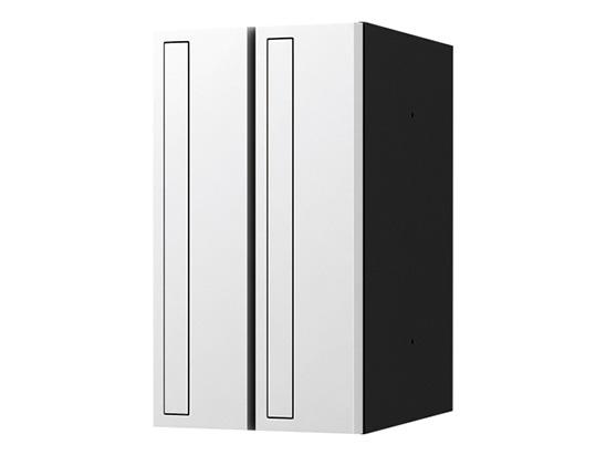 NASTA ナスタ ポスト D-ALL 2戸 可変ダイヤル錠 ホワイト 360×200×294.5 KS-MB3101P-2LKT-W | KS-MB3101P シリーズ メール便 はがき DM パンフレット カタログ 回覧板 郵便受け 郵便ポスト 新聞受け 玄関ポスト メールボックス おしゃれ シンプルの通販は
